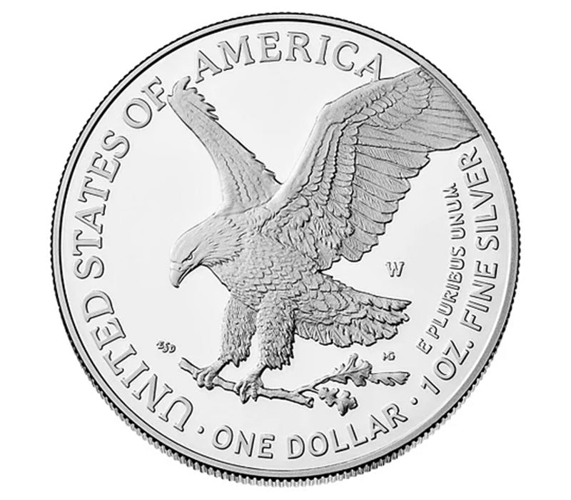 2025 (W) American Silver Eagle 1 oz Silver Coin MS-70 (First Day of Issue) $1 NGC MS70